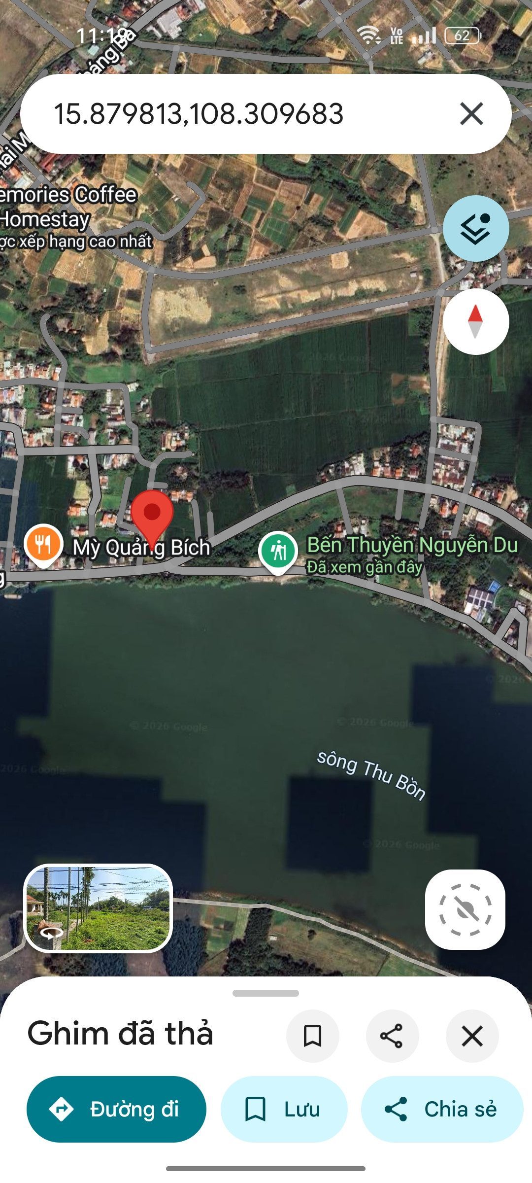 ❌ Bán đất 2000m2 Đường Hùng Vương, View Sông Thu Bồn, Hội An - Giá Tốt