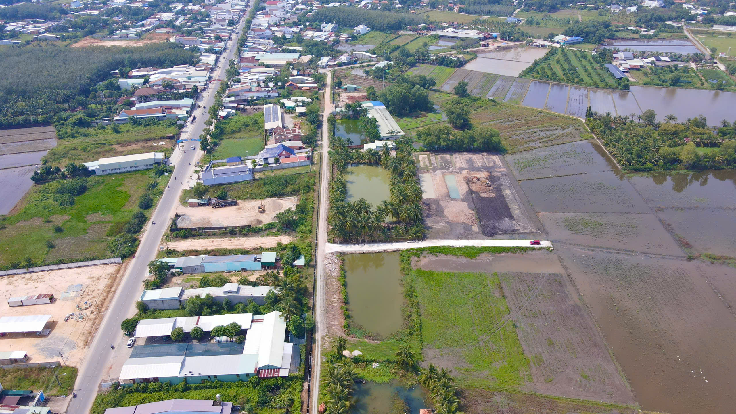 Bán đất vườn ngay Hùng Vương, Gò Dầu, Tây Ninh với 1630m2 có thổ cư giá 1 tỷ 550Tr