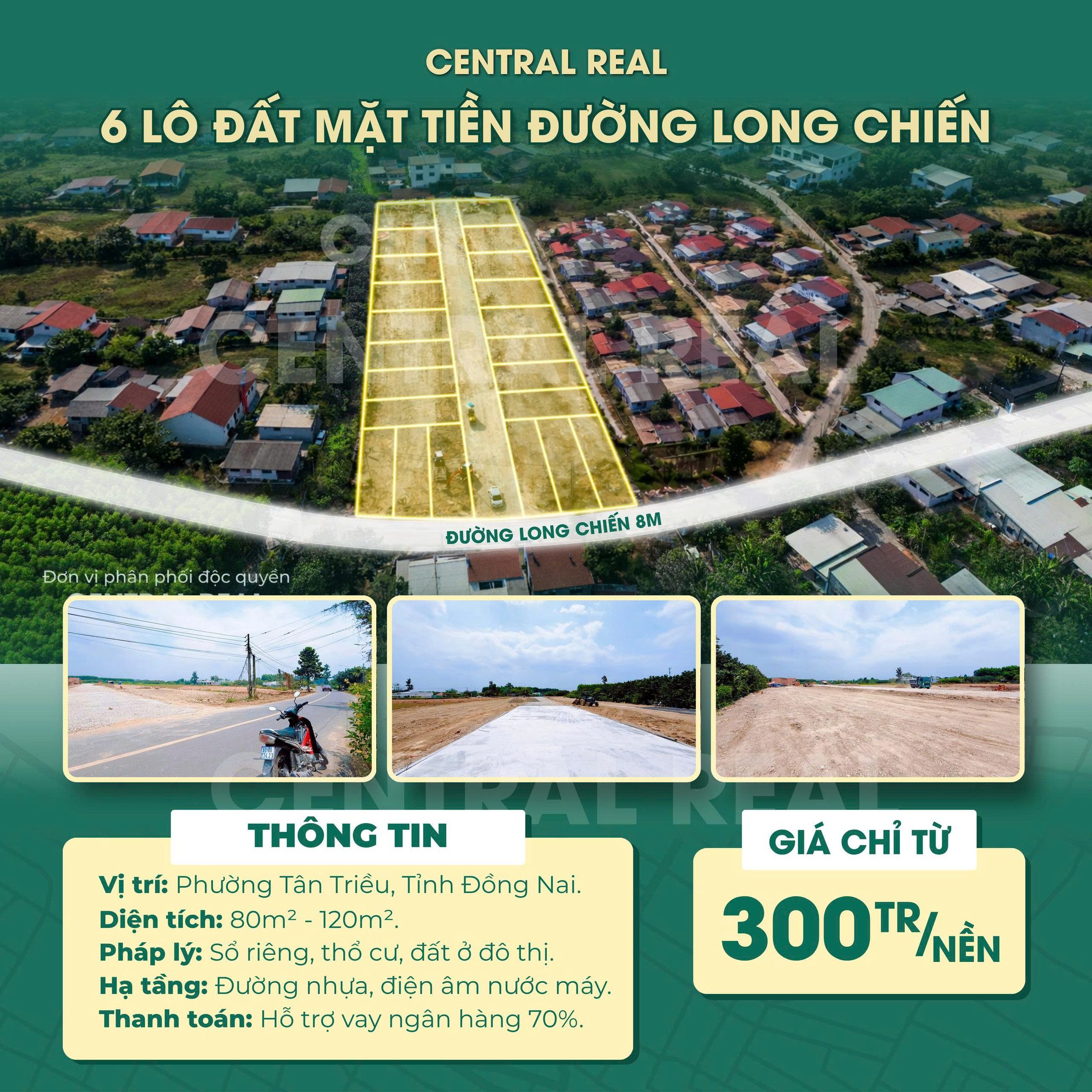 💰 Giá ưu đãi chỉ từ 300tr/nền, ĐẤT MẶT TIỀN CỰC ĐẸP NGAY BIÊN HÒA