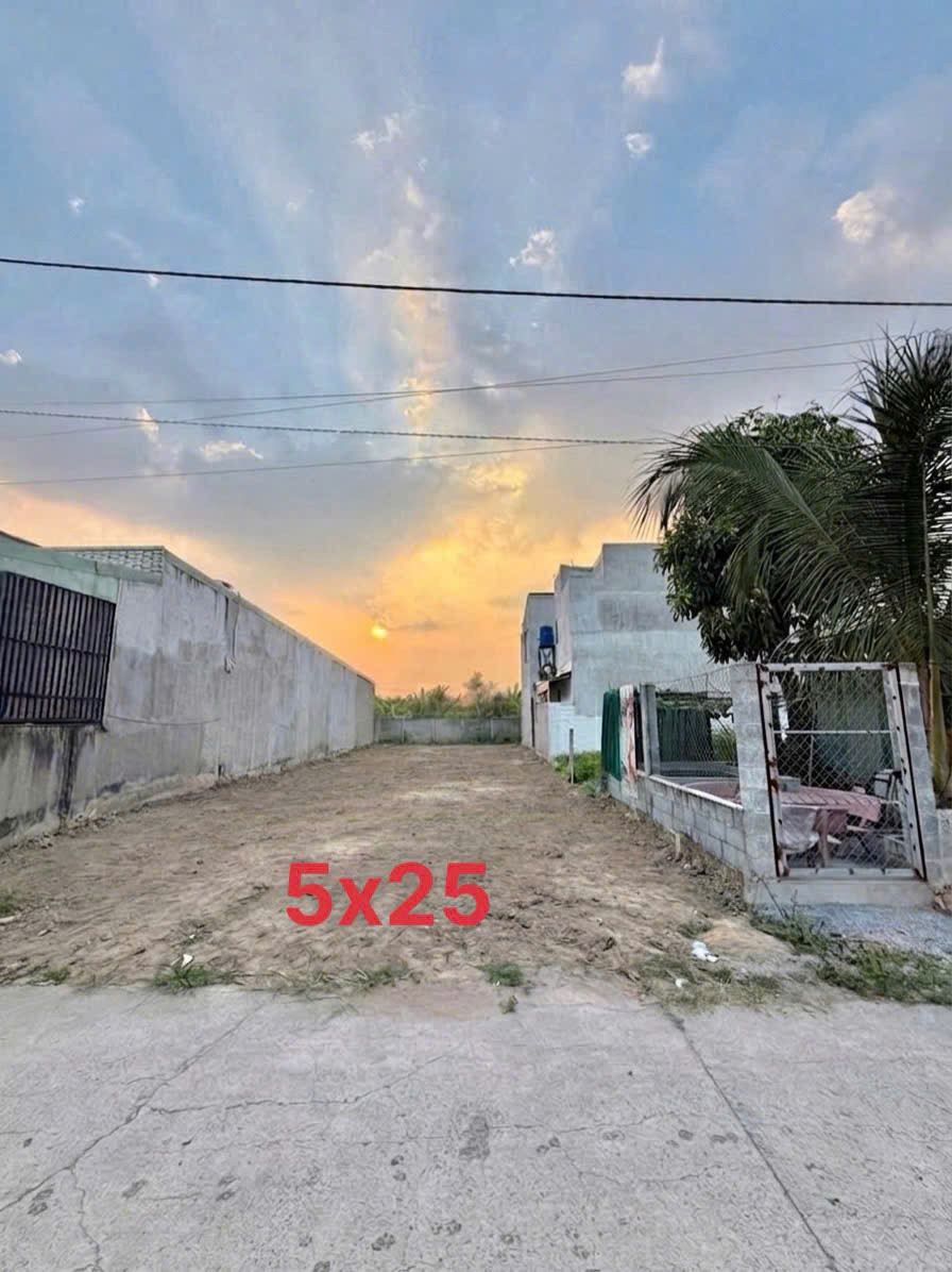 HÀNG VIP💥💥💥 lô đất 5x25 sổ hồng riêng thổ cư ngay Hương lộ 15 chỉ 1ty190
