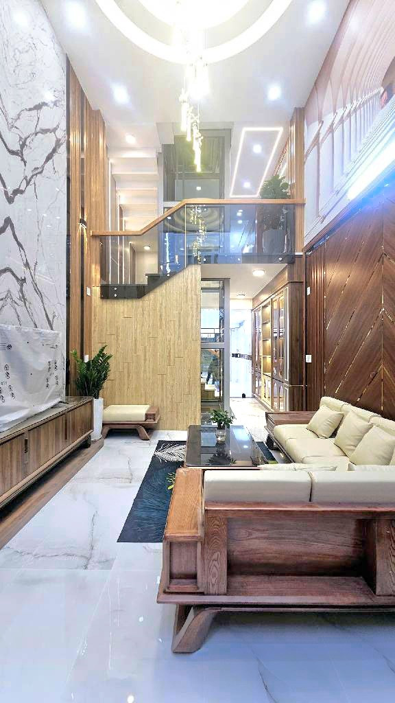 BÁN NHÀ ĐẸP SÁT HUƠ.G LỘ 2 - COOP MAR.T - 5PN - ÔTÔ VÀO NGỦ - THANG MÁ.Y - ( 4X16M )
