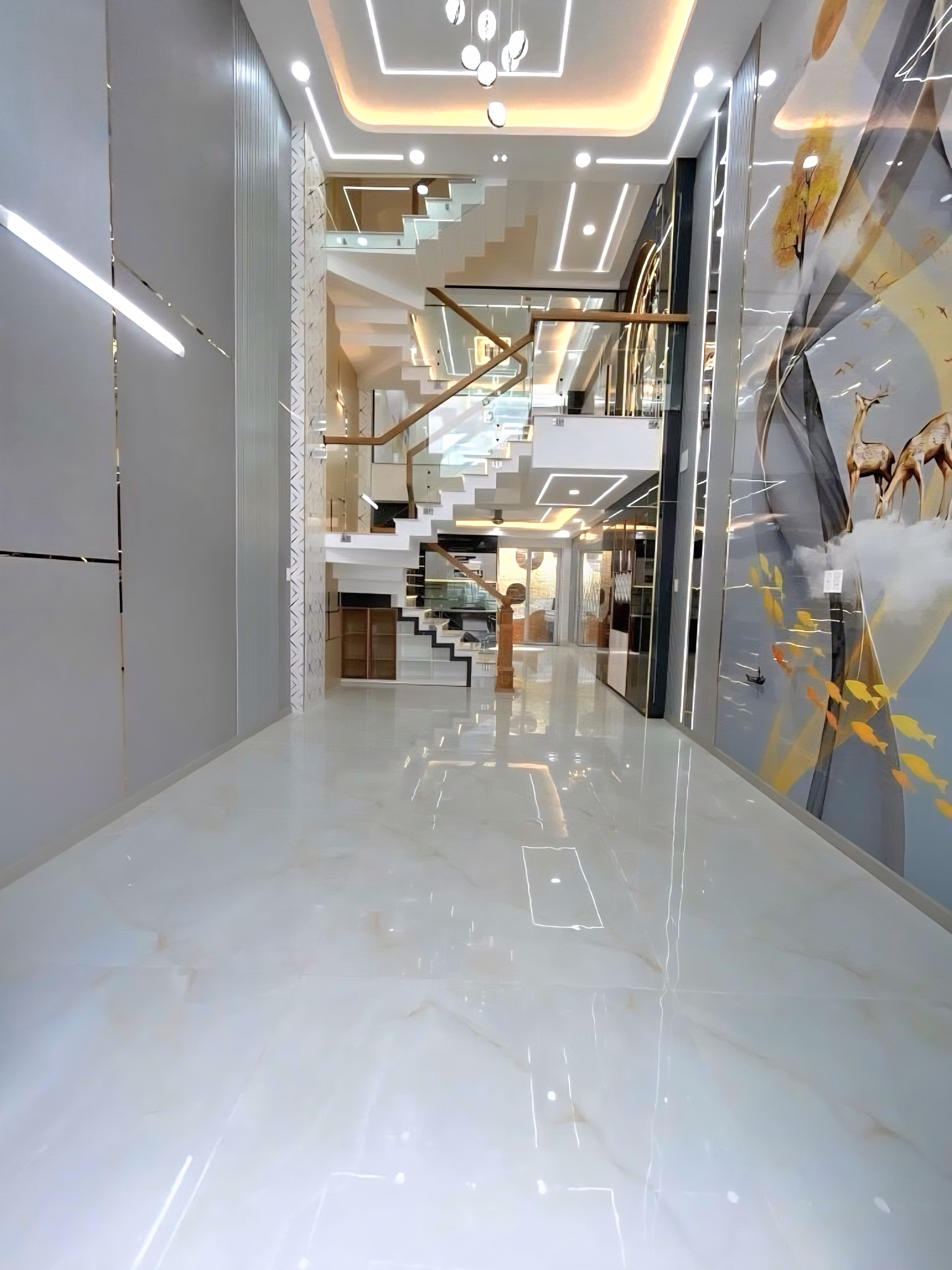 BÁN NHÀ ĐẸP SÁT HUƠ.G LỘ 2 - ÔTÔ VÀO NGỦ - NGÃ TƯ 4 XÃ - ( 4X15M )