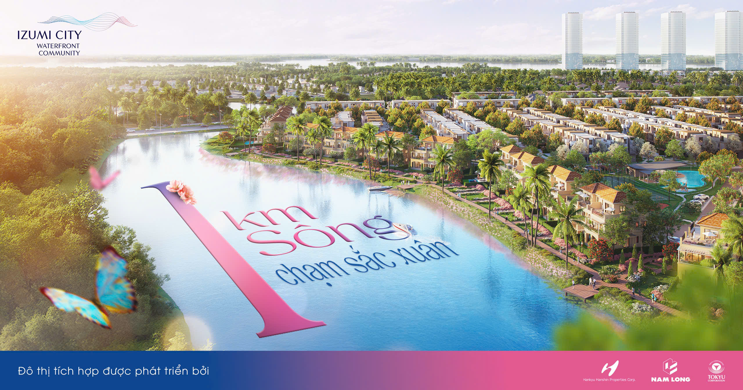 Sở Hữu Ngay Nhà Phố Compound Ven Sông Izumi City, Giá Chỉ từ 7.2 Tỷ/Căn, TT theo tiến độ