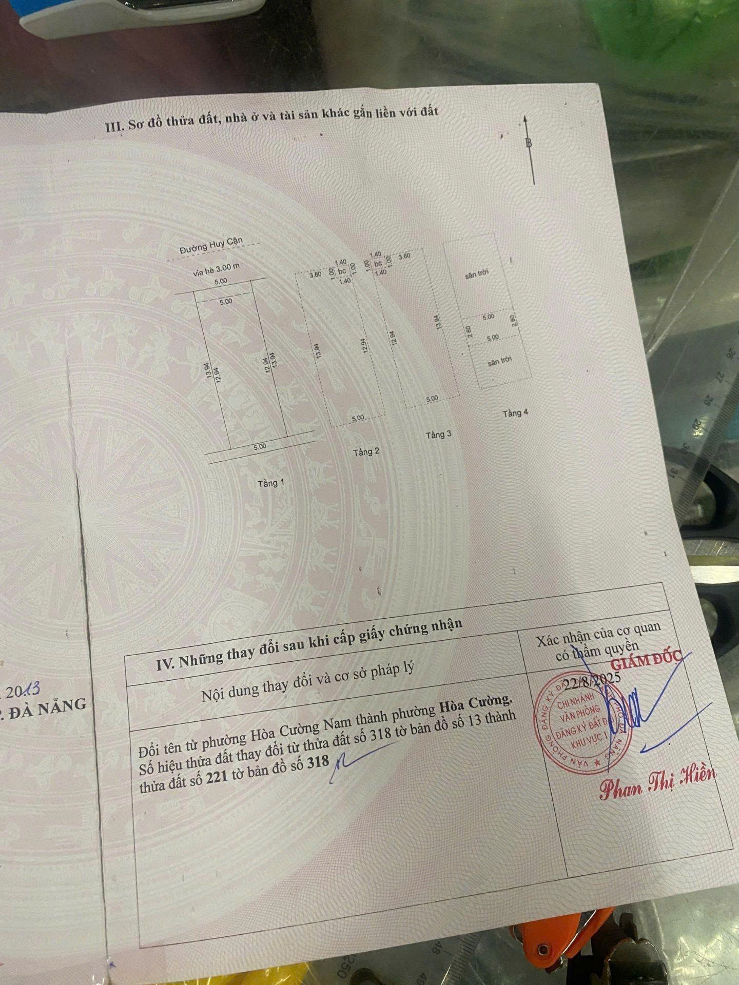 BÁN NHÀ HUY CẬN HÒA CƯỜNG HẢI CHÂU ĐÀ NẴNG 📌📌📌LÀM VIỆC TRỰC TIẾP GIÁ TỐT !!!