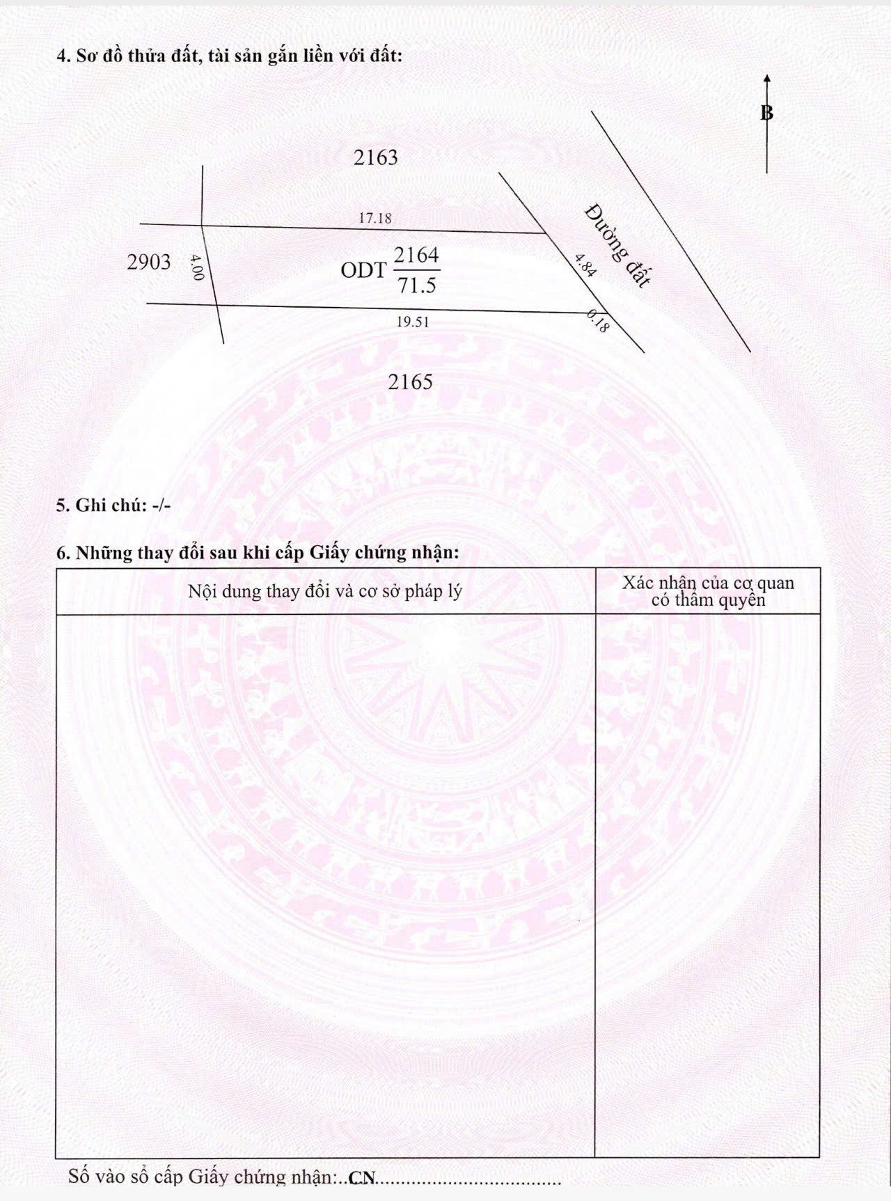Đất ngay trung tâm cách chợ cũ 700m, full thổ cư, SHR, giá 650tr.