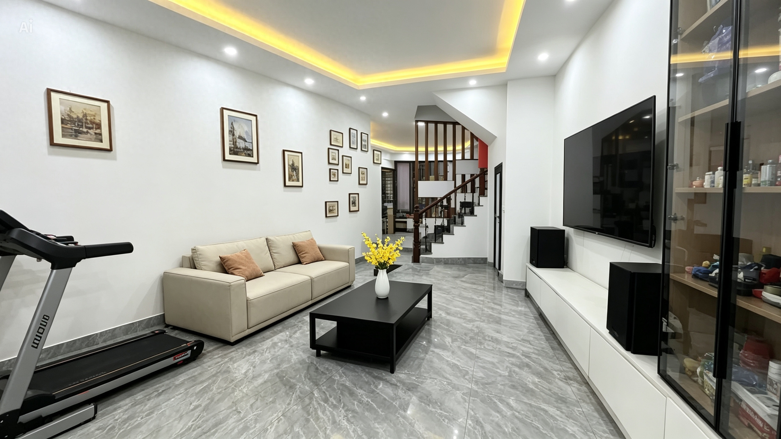 khương hạ sổ đỏ 50m2, sẵn nhà 3 ngủ, nội thất cơ bản ở ngay, 9.4 tỷ. ngõ thông, 20m ra phố oto tránh, vừa ở vừa kinh doanh tốt