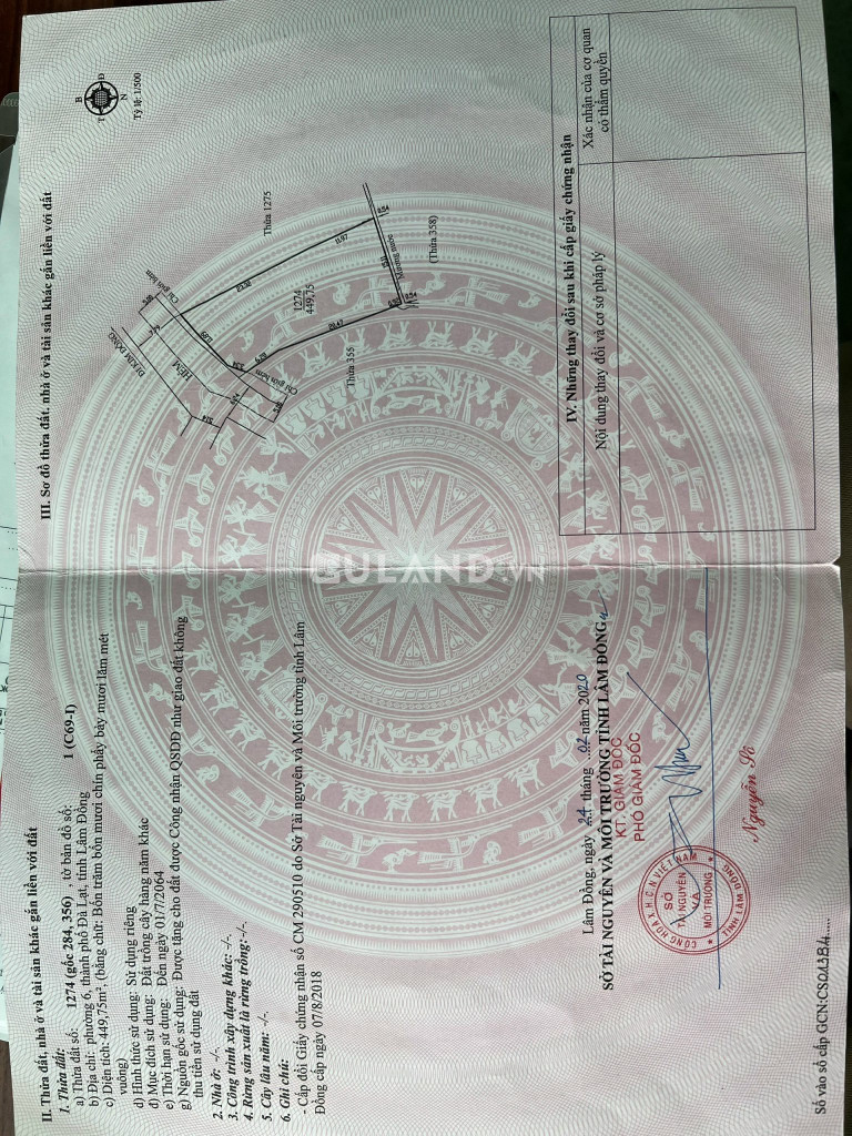 Bán  đất thổ cư 450m² , giá 22 tỷ tại đường Kim Đồng, Phường 6, Thành phố Đà Lạt, Lâm Đồng