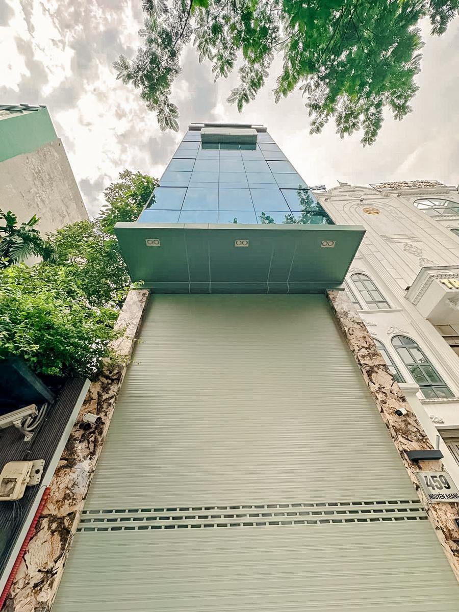 BÁN TÒA NHÀ MẶT NGÕ Ô TÔ TRÁNH ĐƯỜNG KIM GIANG. 88M2 - 9 TẦNG. THANG MÁY.