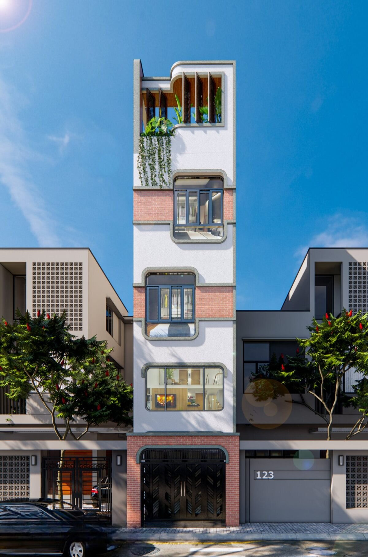 Cho thuê nhà 45m2 mặt đường Kim Giang