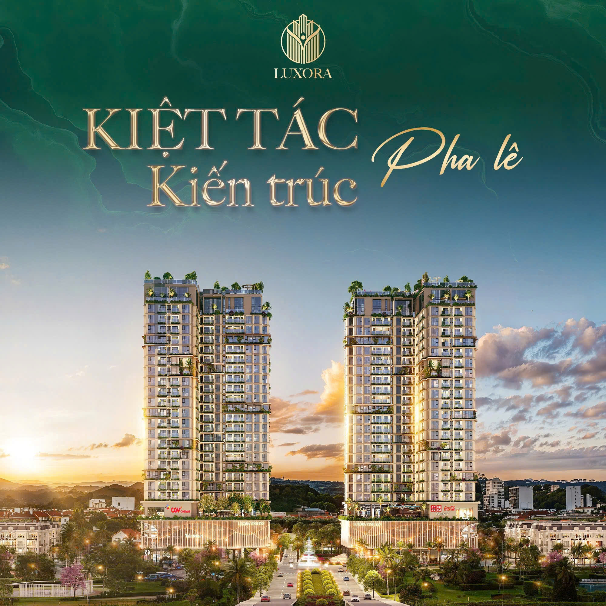 Đếm ngược ngày ra mắt! Luxora Vĩnh Yên mở bán cuối tháng 12 – Đăng ký sớm giữ căn đẹp