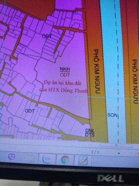 BÁN MẢNH ĐẤT MẶT ĐƯỜNG KIM NGƯU. 3.866M2 MẶT TIỀN 100M.