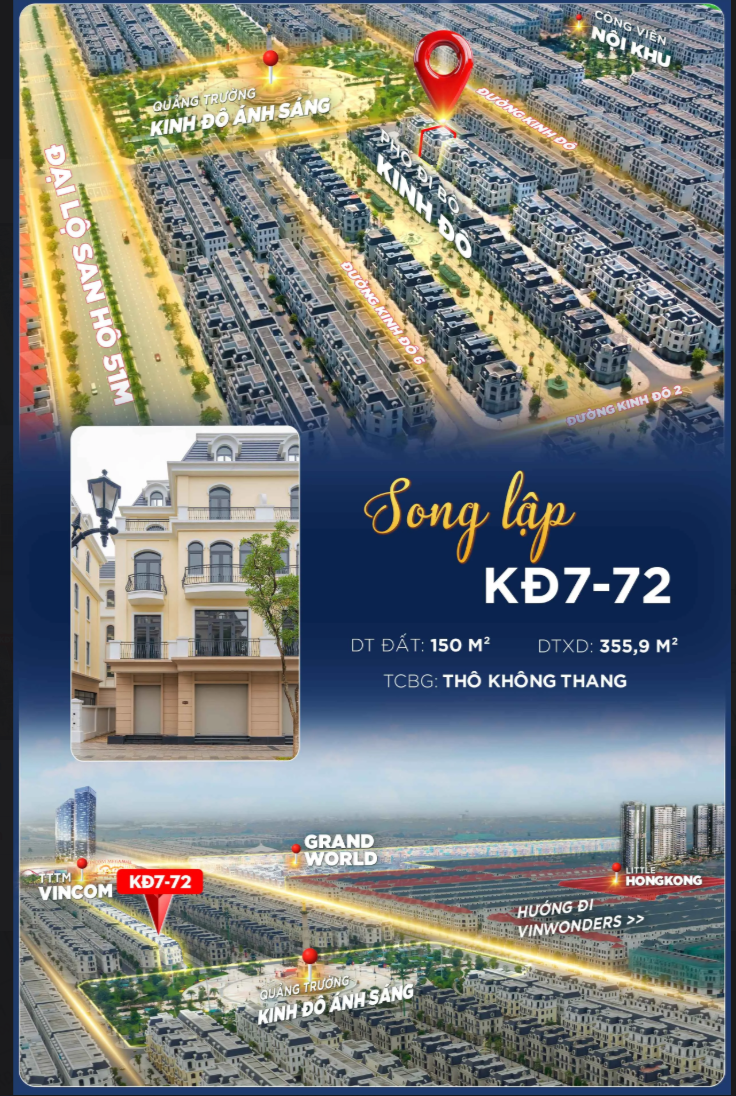 🌟 SONG LẬP KINH ĐÔ MẶT TIỀN 10M – HÀNG ĐẸP CHO KHÁCH TÀI CHÍNH TỐT