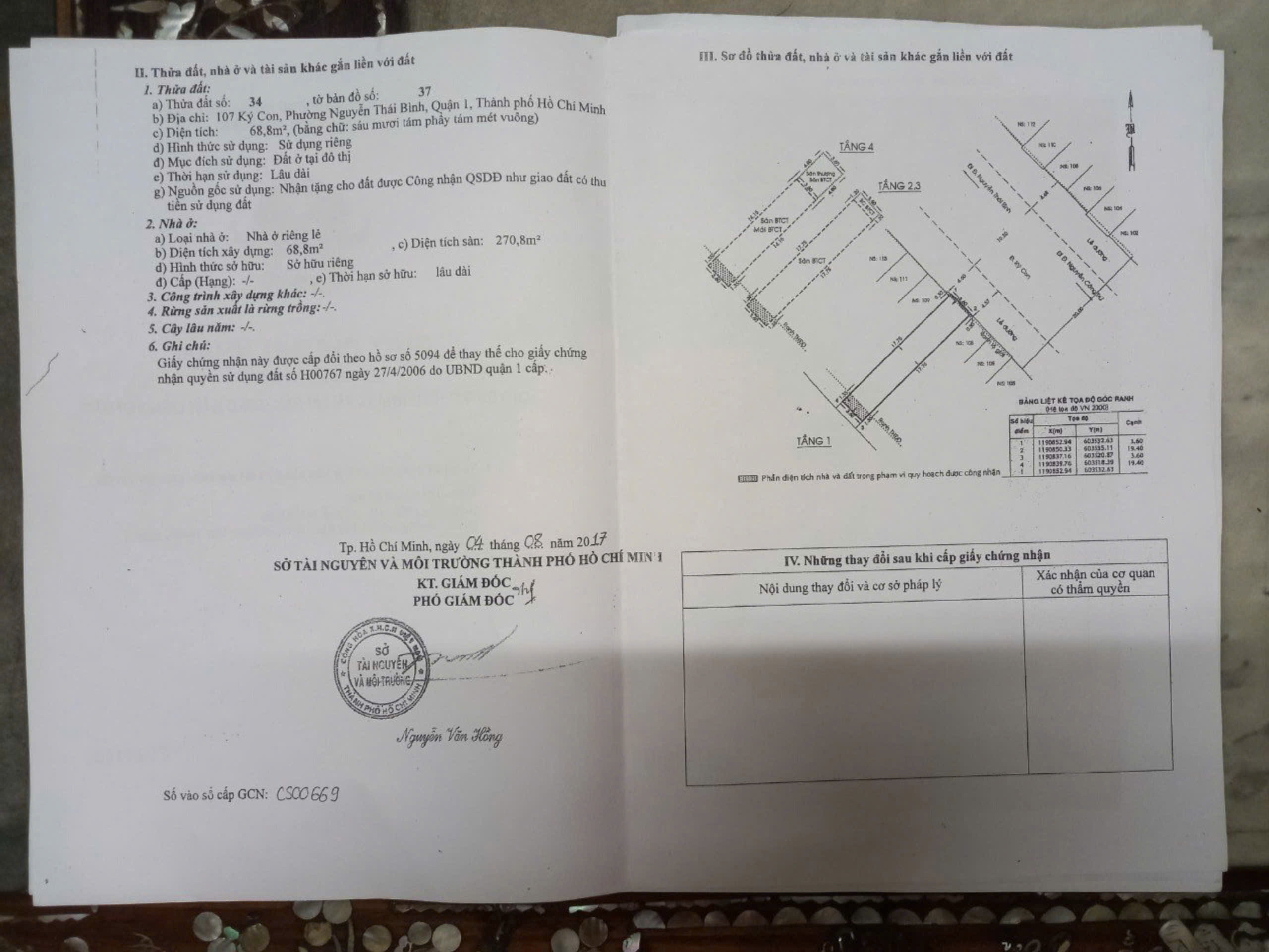 Bán nhà Mặt tiền Ký Con, Phường Nguyễn Thái Bình, Quận 1 – Giá 38 tỷ
