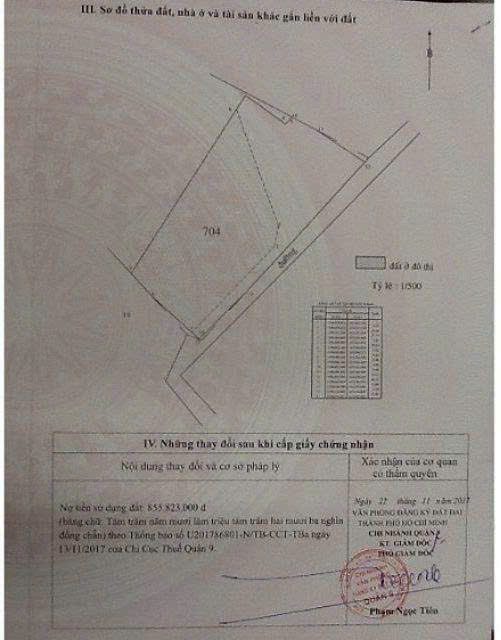 Bán/cho thuê: đất 255 Võ Văn Hát thông ra đường 420 Lã Xuân Oai, Q9