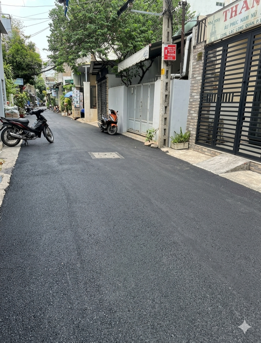 BÁN NHÀ PHỐ TÂN BÌNH – NGANG 4.5M HIẾM – HẺM XE HƠI LẠC LONG QUÂN– NHỈNH 8 TỶ