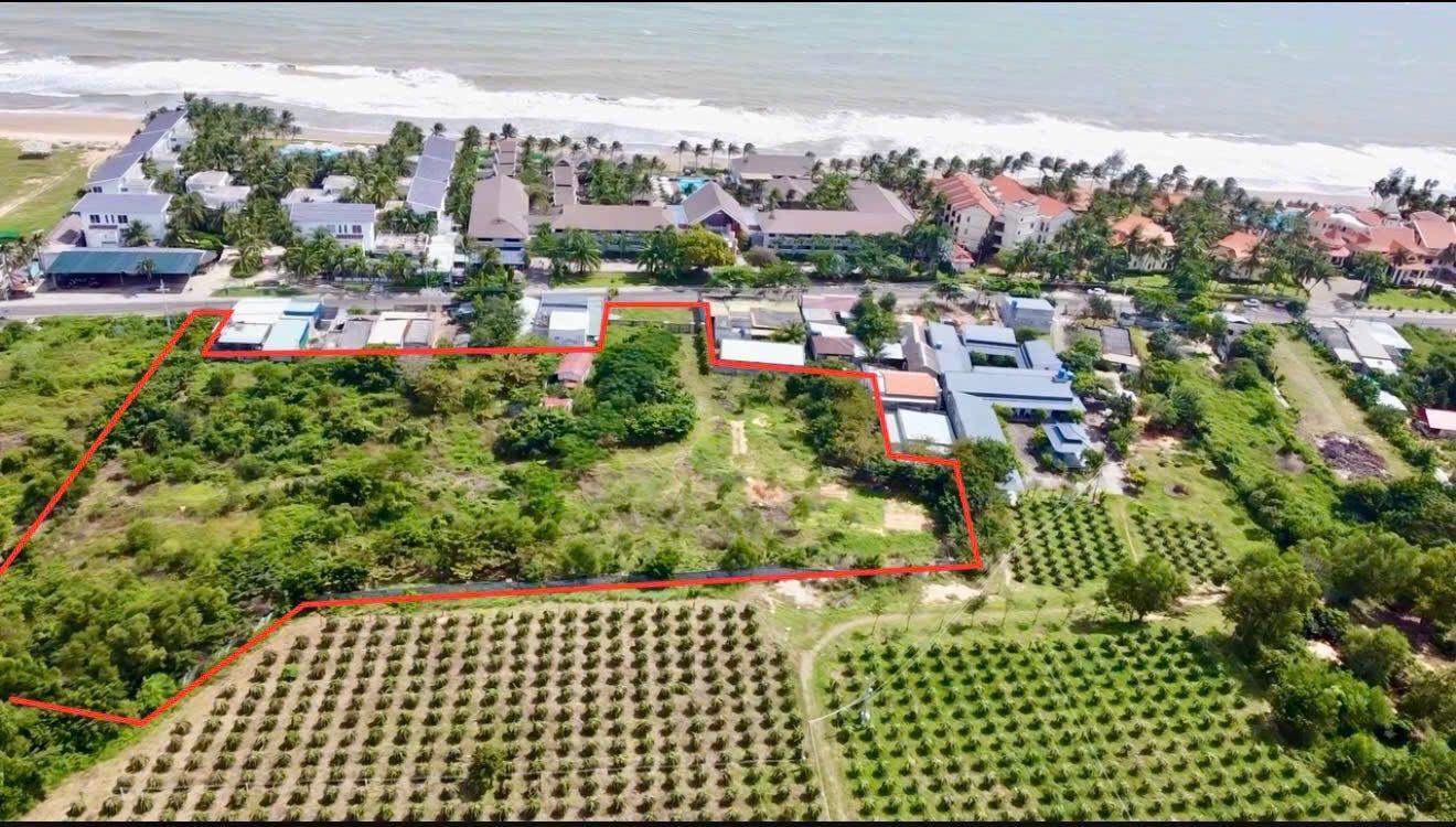Bán hơn 1ha thổ cư giá tốt view biển mặt tiền Lạc Long Quân, Tiến Thành cạnh Novaworld
