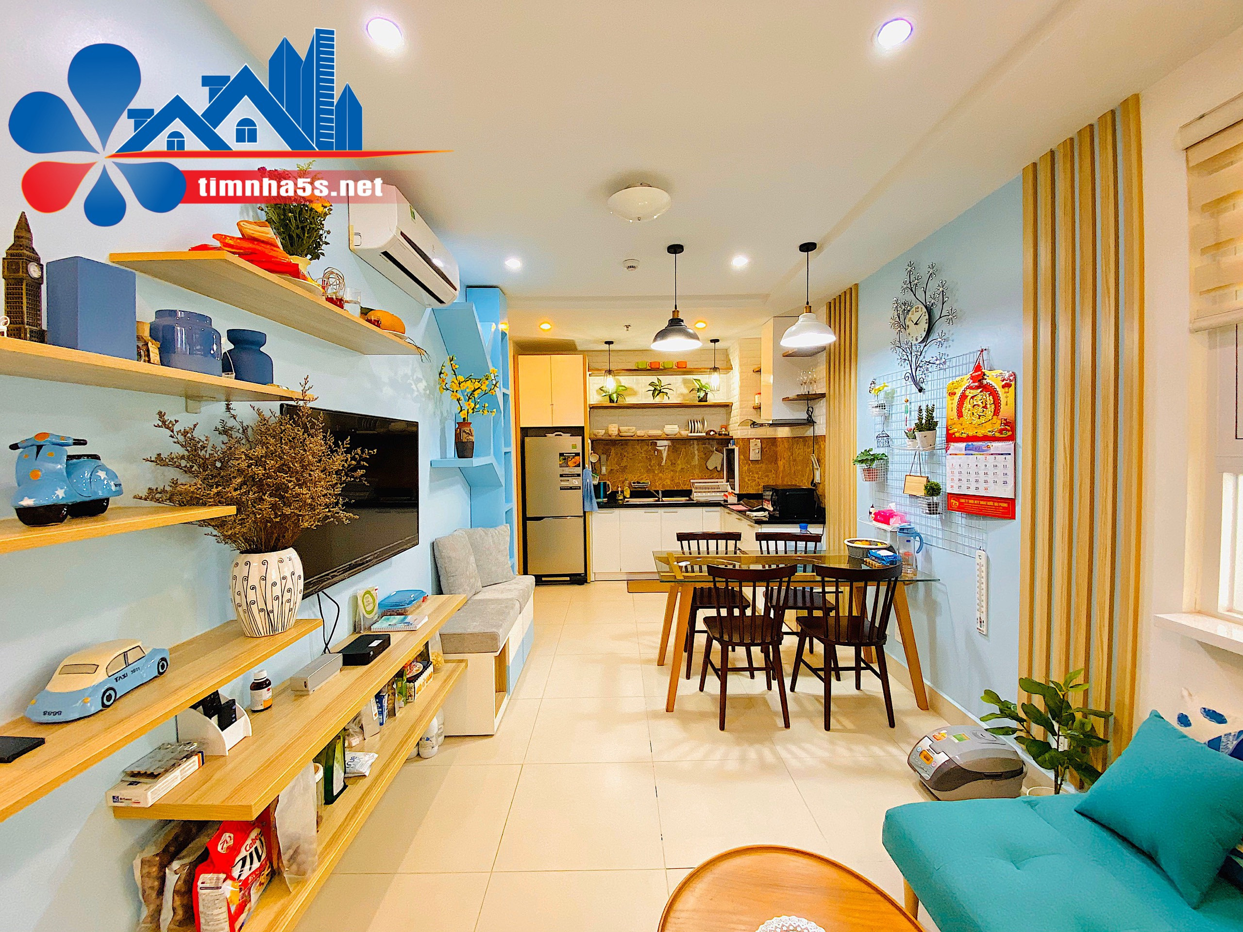 Cho thuê căn hộ 2 phòng ngủ 61m² shp plaza hải phòng sang trọng, tiện nghi,