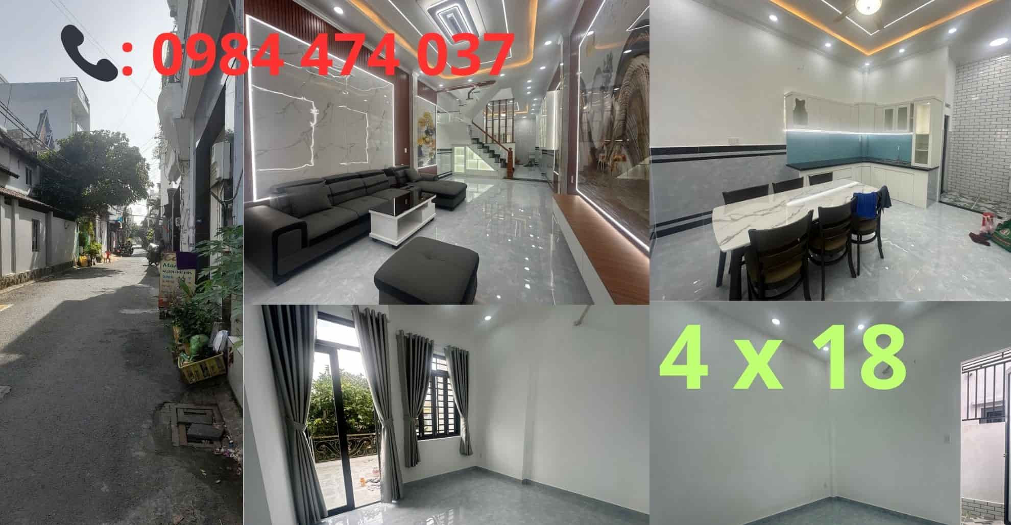 Bán nhà đường Lâm Thị Hố, Tân Chánh Hiệp, Q12 – 4x18m, 2 tầng, giá 5 tỷ