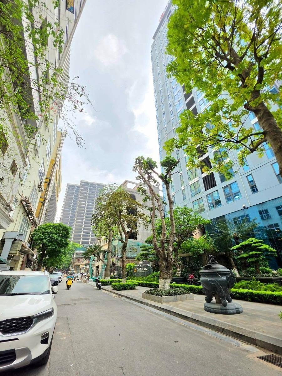 BÁN NHÀ LIỀN KỀ PHỐ LÁNG HẠ. 115M2 XÂY 6 TẦNG. THANG MÁY. GARA Ô TÔ.