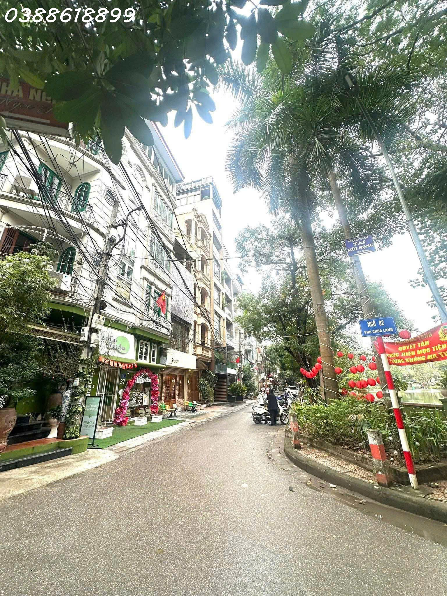 BÁN NHÀ PHÂN LÔ LÁNG HẠ, ĐỐNG ĐA - 52M2 x 5 TẦNG - MT 4.7M - Ô TÔ TRÁNH - SÁT HỒ - KINH DOANH
