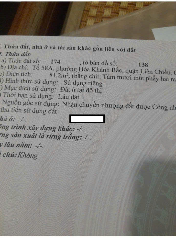 📌📌📌LÀM VIỆC TRỰC TIẾP GIÁ TỐT !!! Bán đất Lê Công Kiều, Hòa Khánh Bắc