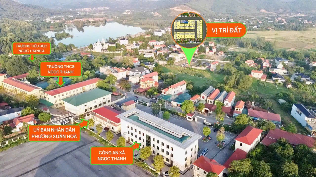 Siêu phẩm đầu tư đất nền phường Xuân Hòa Phúc Yên, cạnh hồ Đại Lải, UBND, THCS, TTCS, Trạm Y Tế ở sướng, nhỉnh 1 tỷ