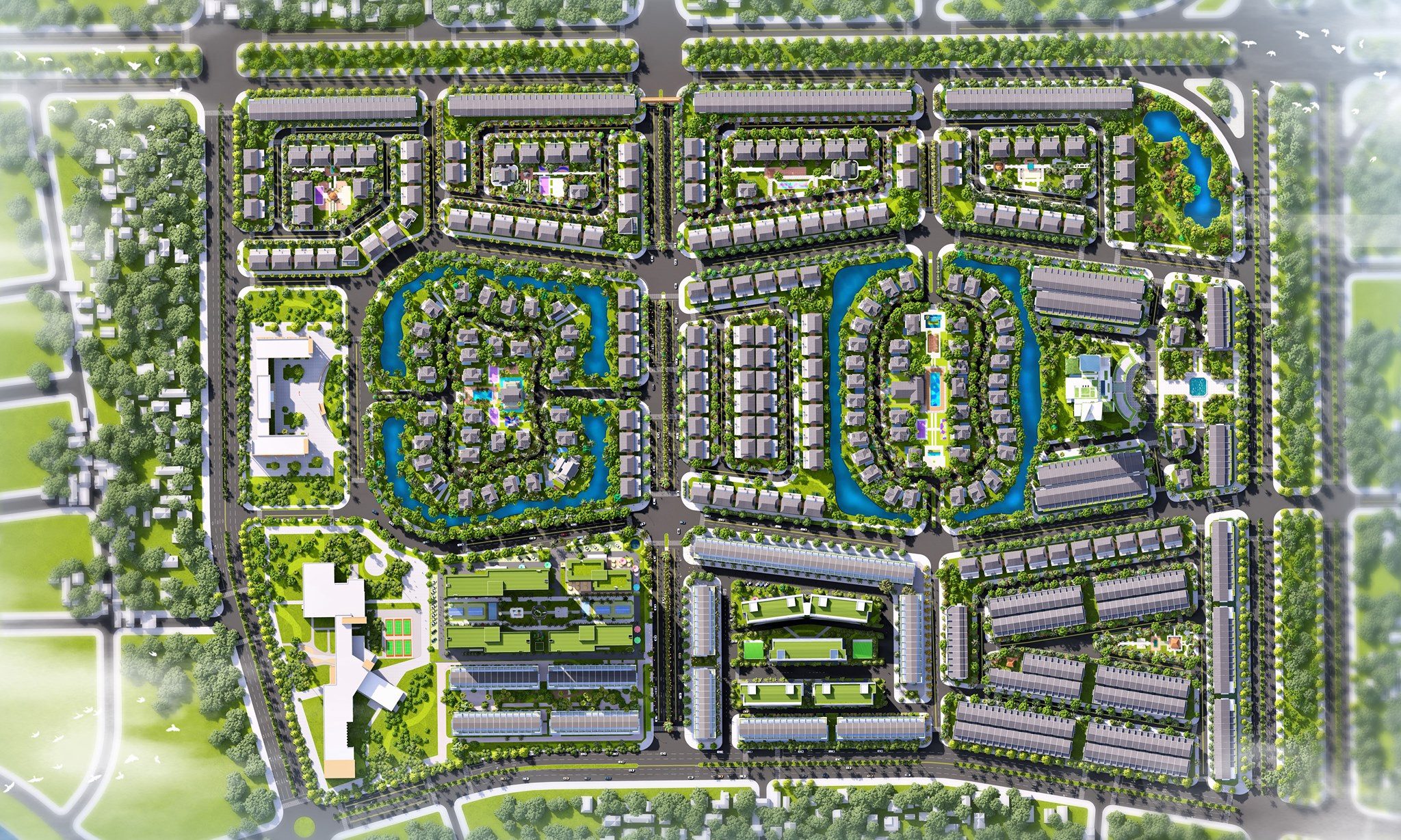 Nhà Ở Xã Hội Tại TP Huế nằm trong Ecogarden