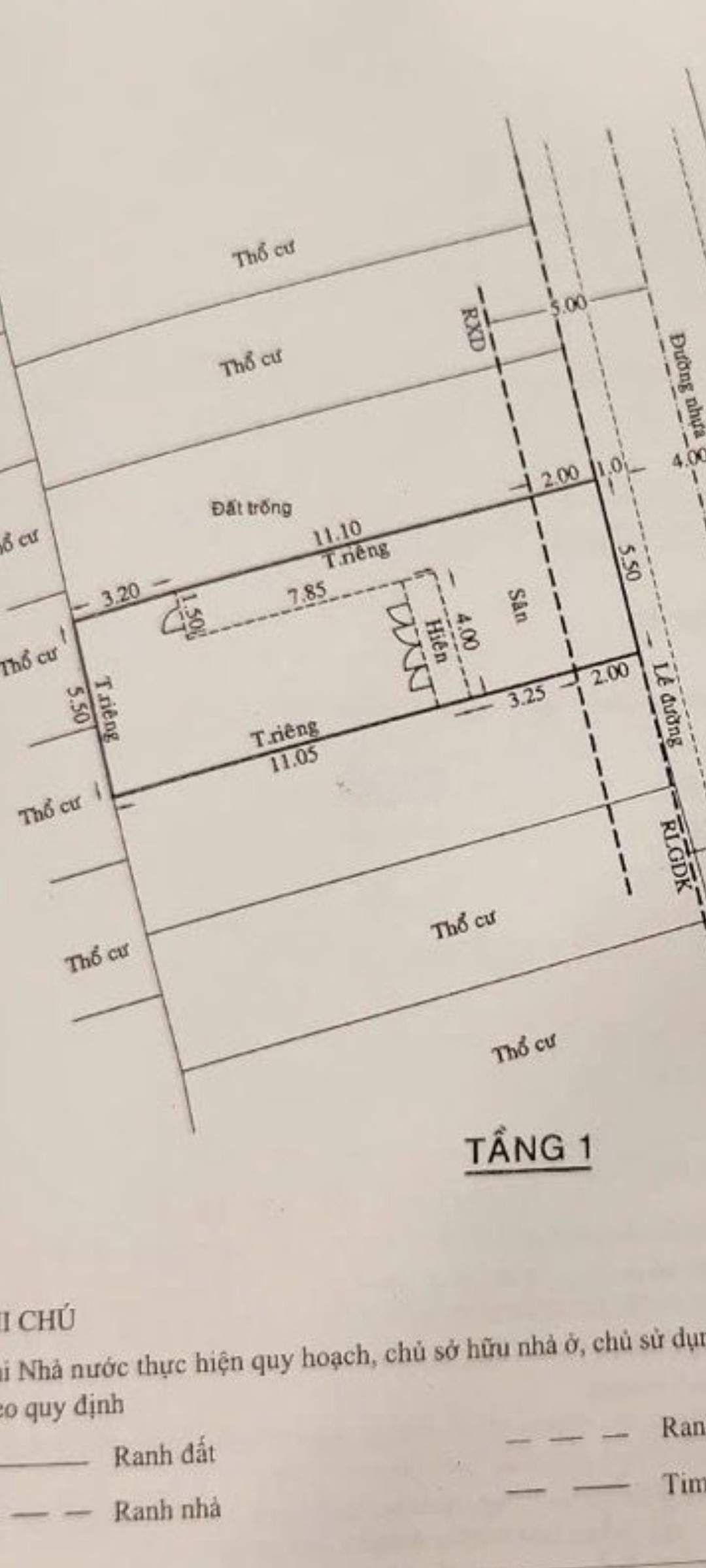 Gấp bán đất thổ cư, hẽm xe hơi