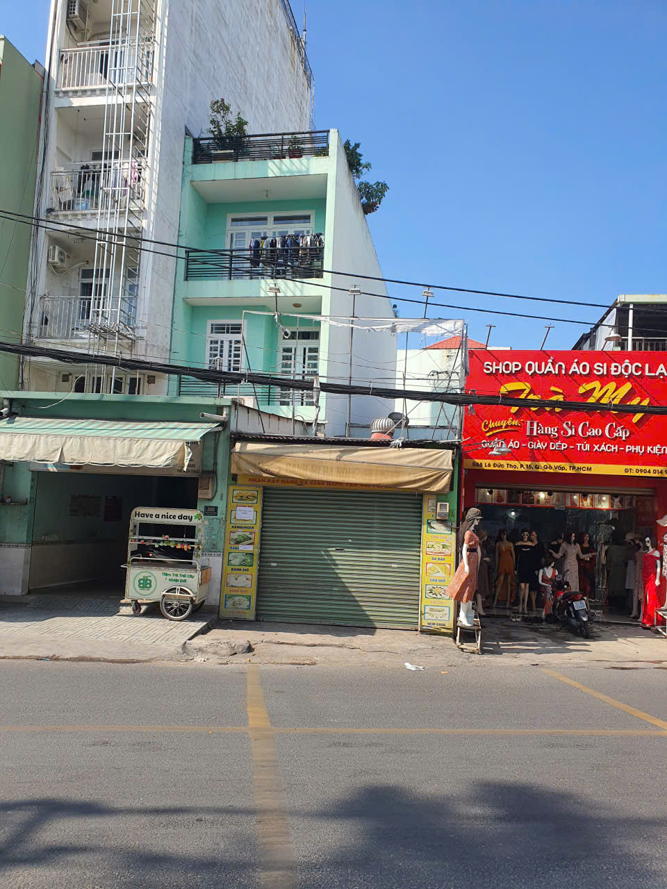 Chính chủ cho thuê nhà mặt tiền đường Lê Đức Thọ (phường An Hội Đông - Gò vấp, tp HCM)
