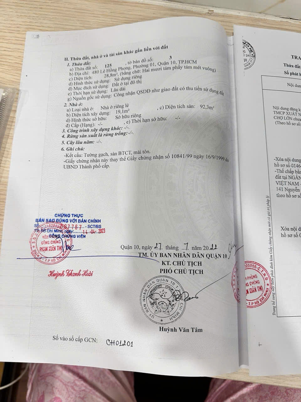 Bán nhà 480 Lê Hồng Phong, P.1, Quận 10 – Giá 16 tỷ