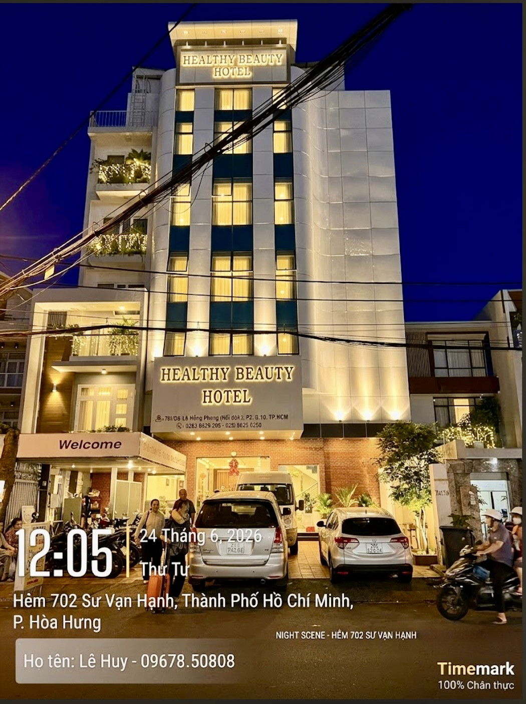 *Khách Sạn khu Vạn Hạnh Mall* 11m x 26m - 8 tầng