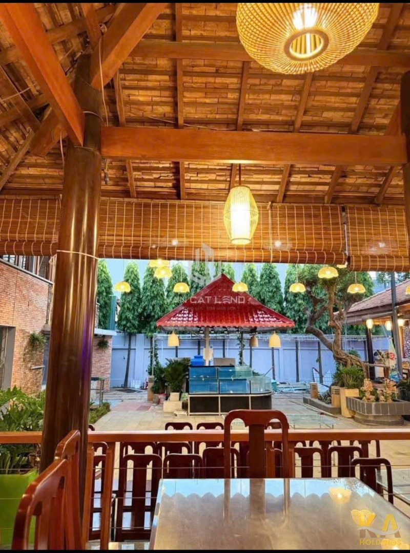 CHO THUÊ NHÀ HÀNG SÂN VƯỜN, CÔNG TRÌNH GỖ – LÊ HỒNG PHONG - VŨNG TÀU (GẦN BÃI SAU)