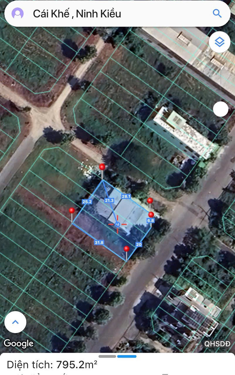 GÓC 3 NỀN BIỆT THỰ 775m² - KDC NGÂN THUẬN, PHƯỜNG BÌNH THUỶ - TP CẦN THƠ.