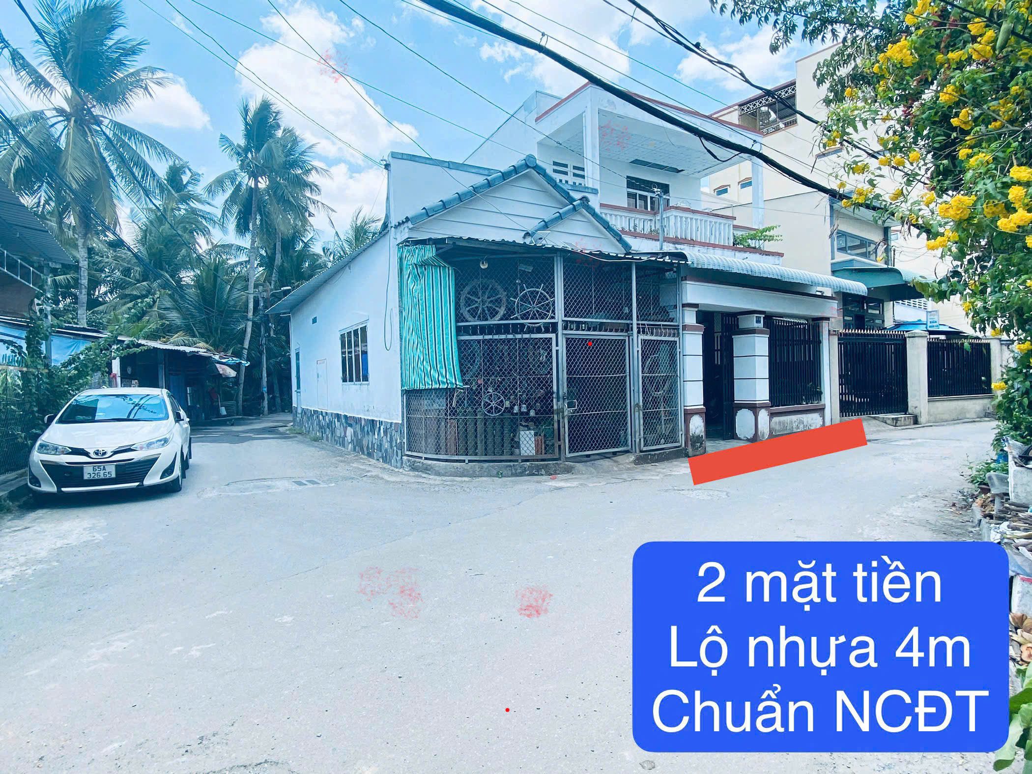 DƯỚI 3 TỶ - SỞ HỮU NHÀ 2 MẶT TIỀN - SÁT CHỢ BÌNH THỦY