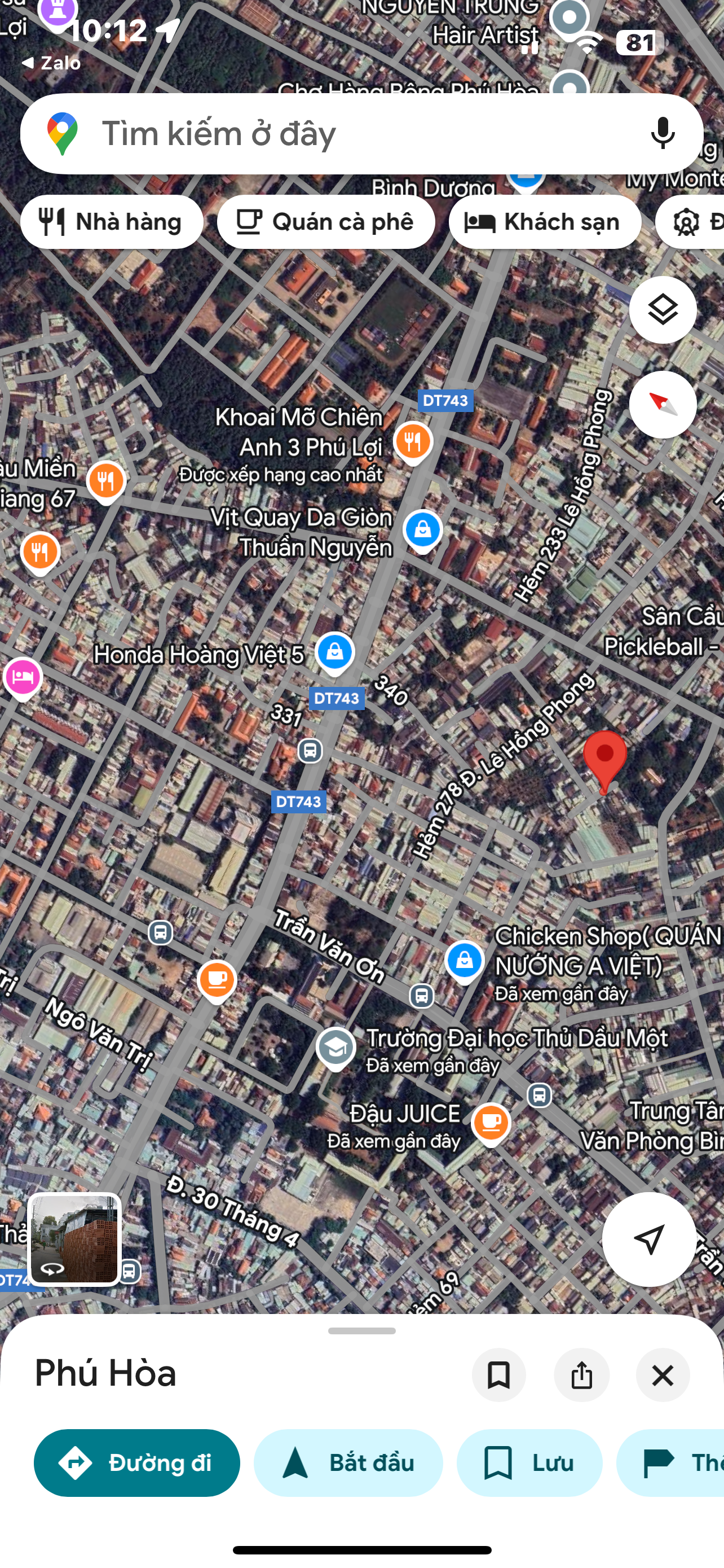Đất khu 5 Phú Hoà cũ (phường Phú Lợi-TP.HCM) đối diện ĐH.Thủ Dầu Một vị trí đẹp đường oto sót 3 lô liền kề xây nhà bao đẹp