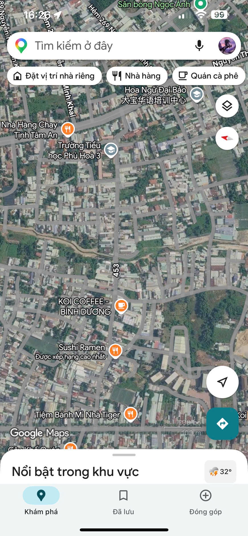 Hiếm đẹp Mt Hẻm 453 Lê Hồng Phong-Phú Hoà cũ (phường Phú Lợi-TP.HCM) Mt hẻm cà phê Koi,Lê Hồng Phong vào 100m,trục chính kinh doanh buôn bán tốt