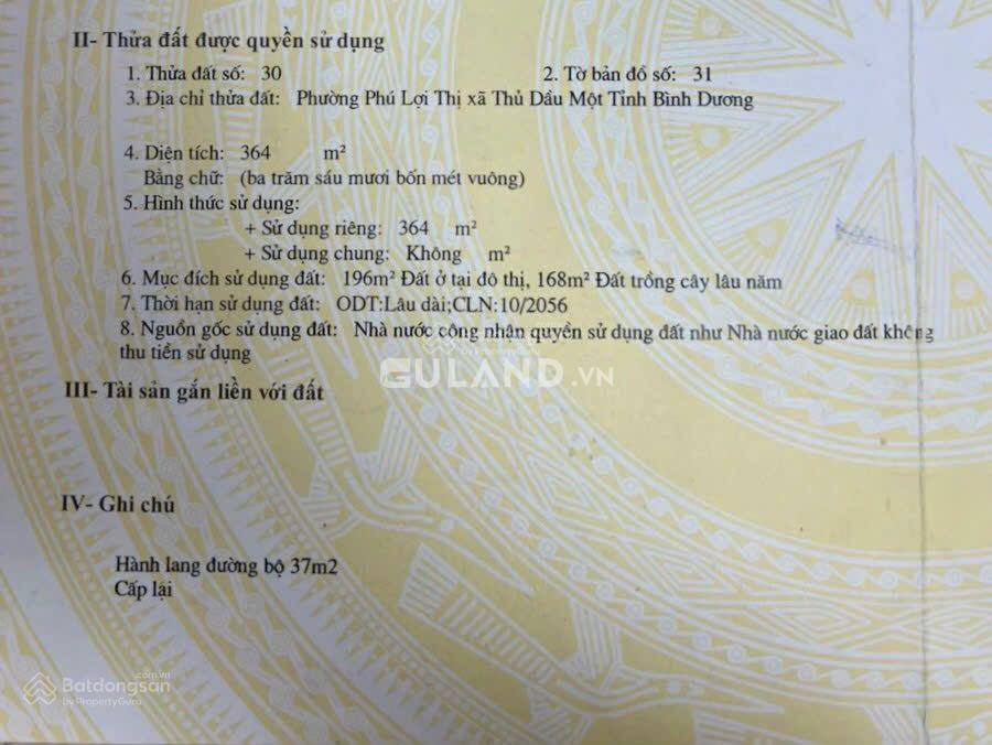 Ngộp bán rẻ hơn thị trường 4 tỷ mặt tiền kinh doanh Lê Hồng Phong, Thủ Dầu Một - Bình Dương