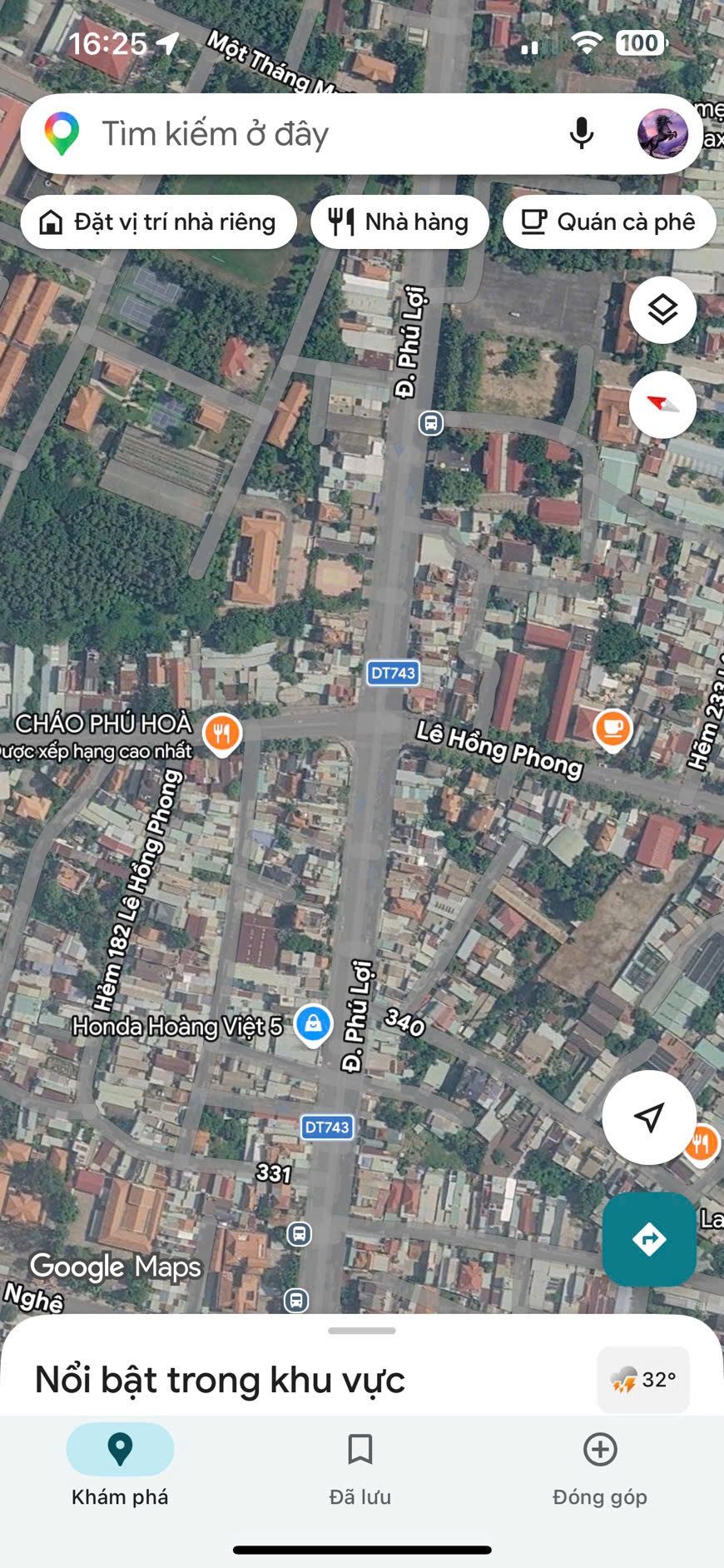 Hiếm đẹp ngay ngã tư Lê Hồng Phong-Phú Lợi (phường Phú Lợi-TP.HCM) sót lô xây nhà đẹp nhựa oto né nhau,1/Lê Hồng Phong vào 30m Mt hẻm 182