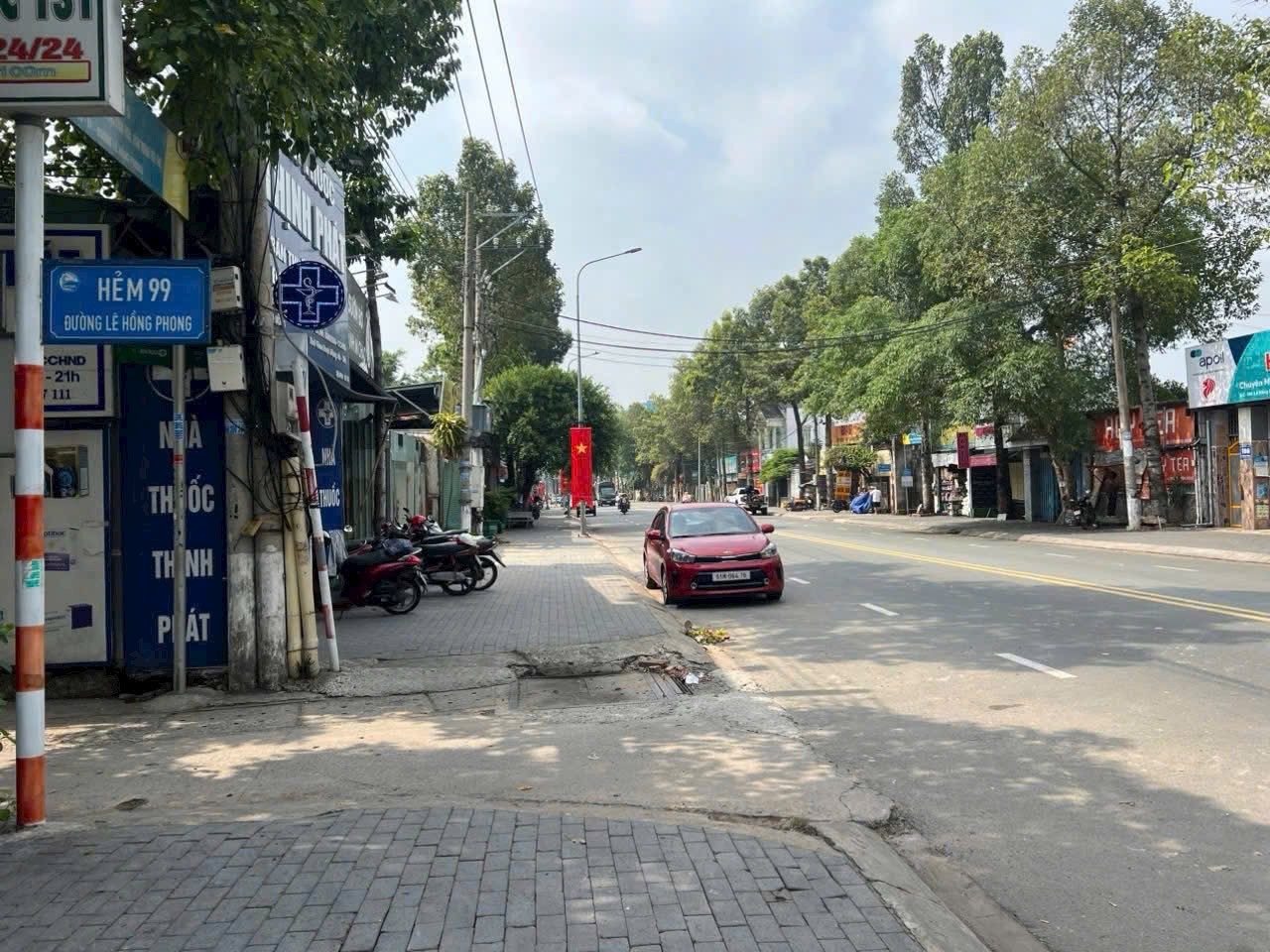 Đất Phú Lợi hẻm 99 Lê Hồng Phong,Lê Hồng Phong vào 50m đường oto,vị trí trung tâm đẹp giá chủ cần bán