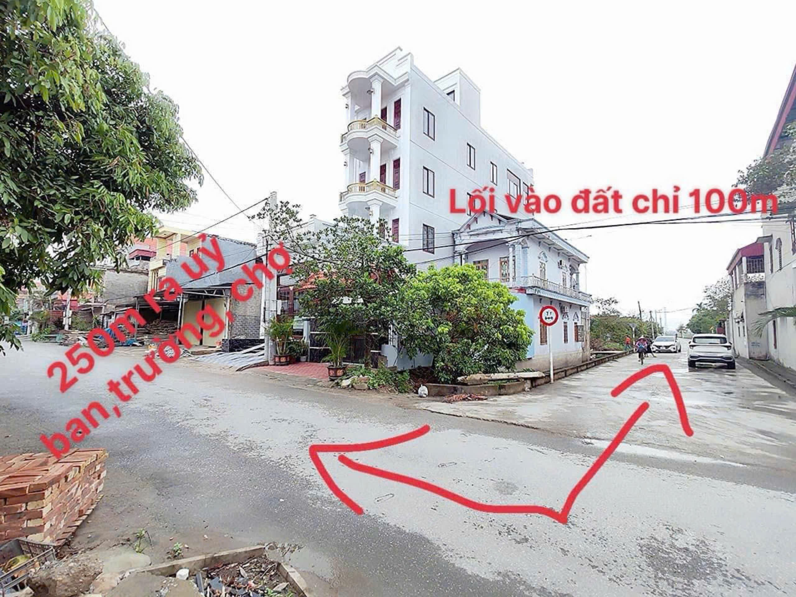 Bán đất 94,8m² ngang 5,44m giá 1.5 tỷ Xã Hồng Quang