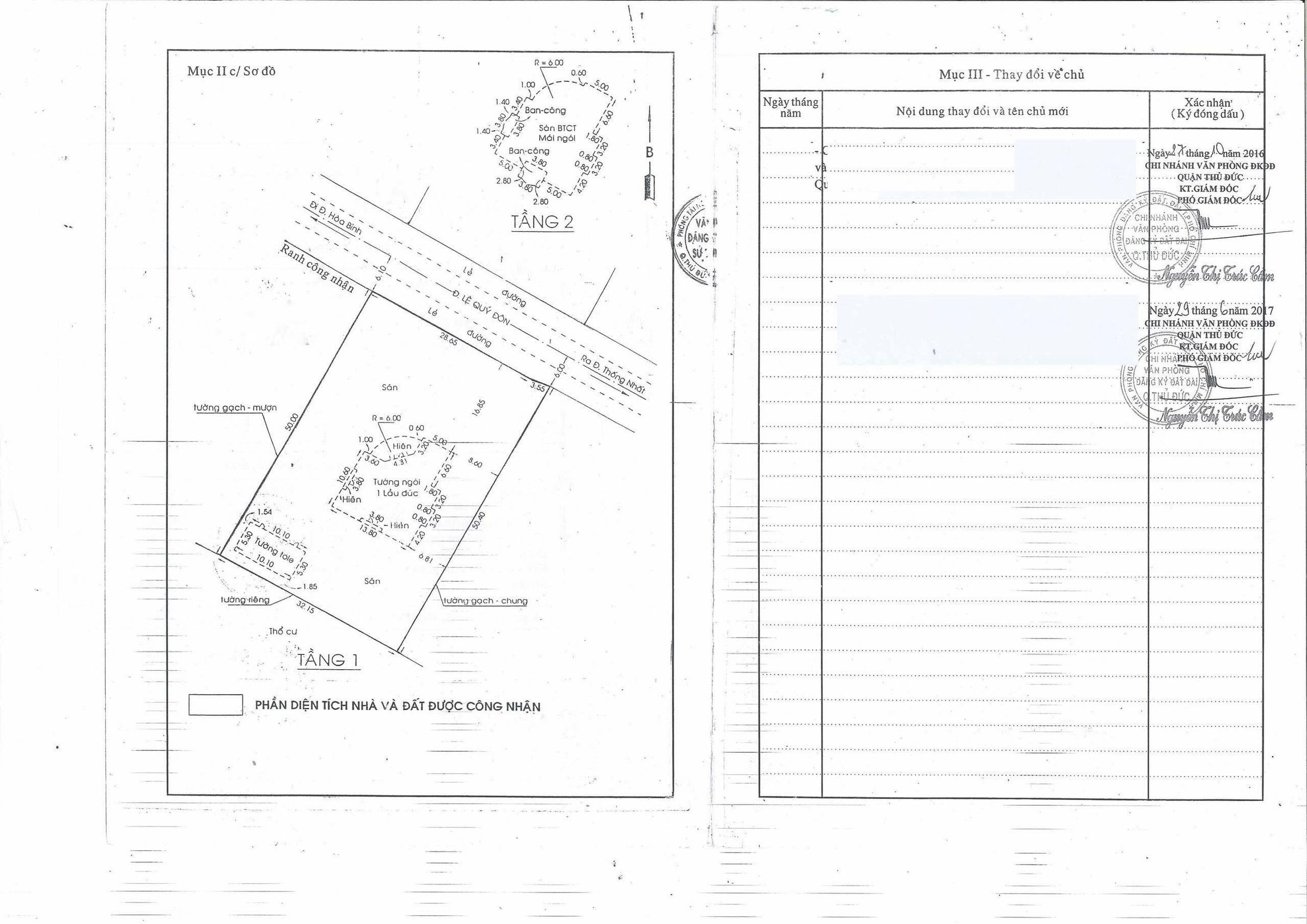 Bán Biệt Thự 1611m²  đường Lê Quý Đôn Phường Bình Thọ Quận Thủ Đức TP. Hồ Chí Minh