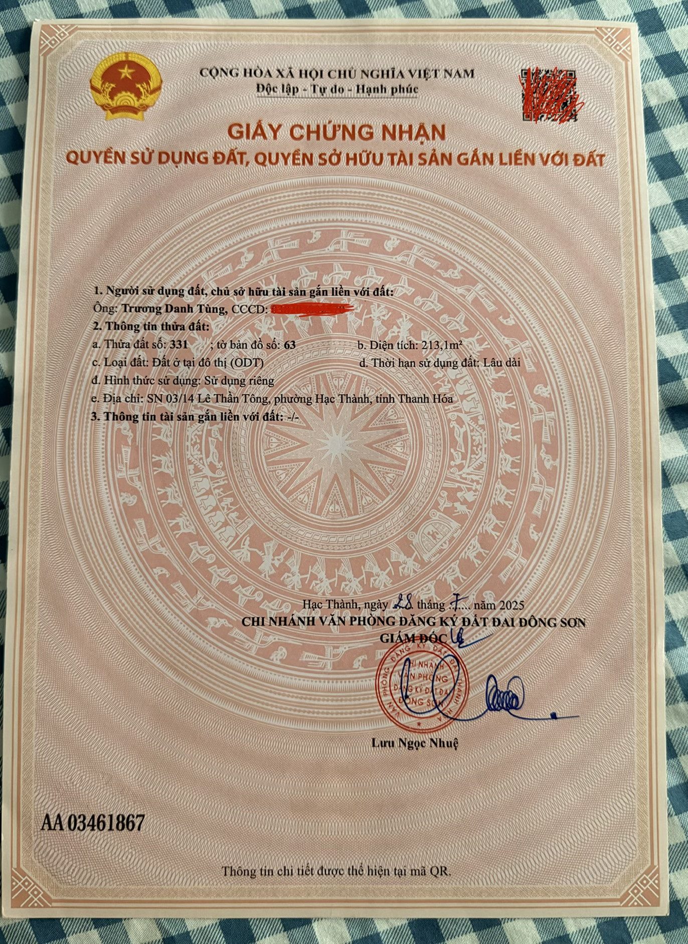 70m sẵn sàng sang tên