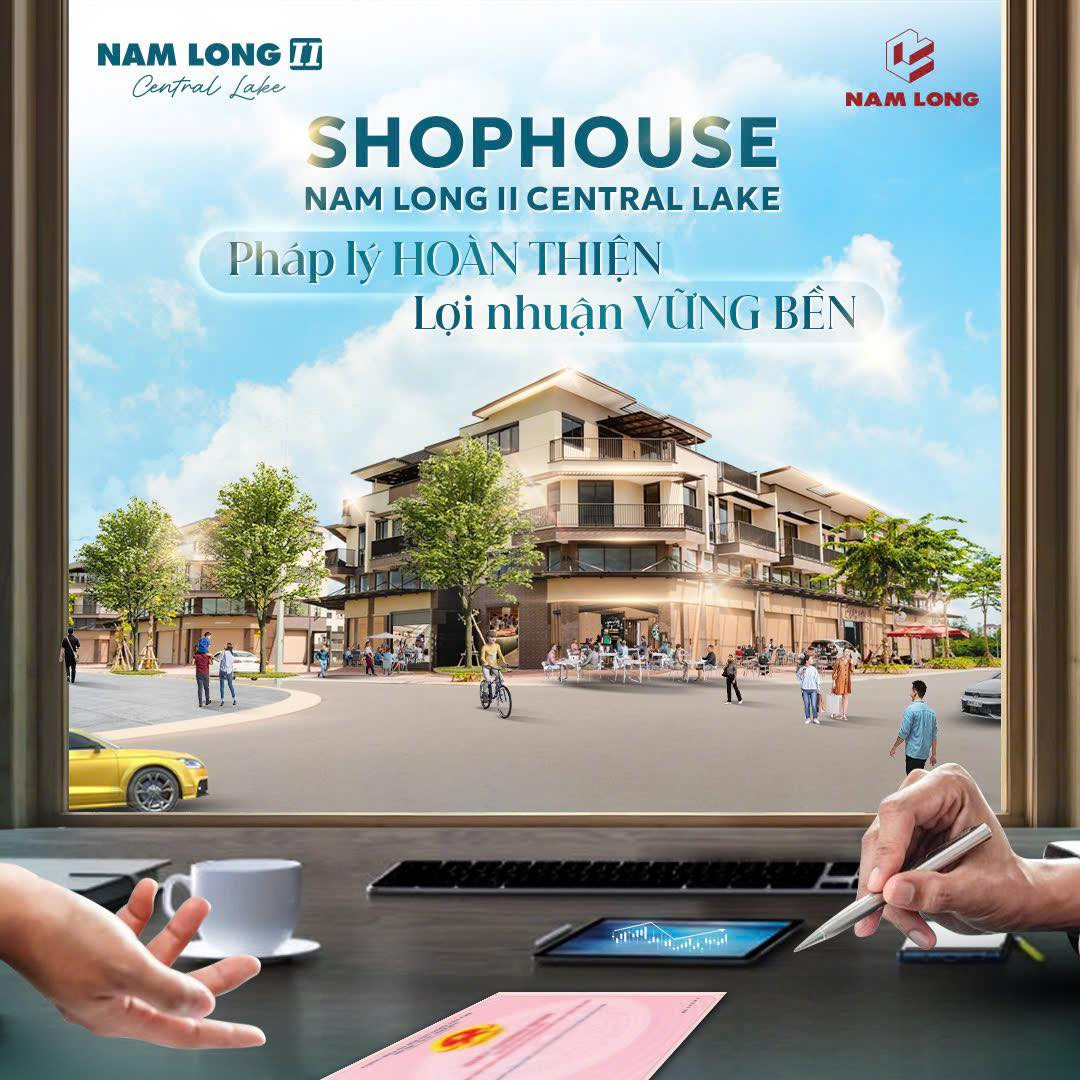 🌿 ĐẤT NỀN NAM LONG II CENTRAL LAKE – SỐNG XANH BÊN HỒ, SINH LỜI BỀN VỮNG