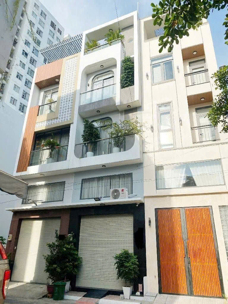Bán Nhà Khu Lê Văn Quới , DT: 4mx14m , Hẻm 6m , Xây Mới 4 Lầu SHR Hỗ Trợ Vay Bank