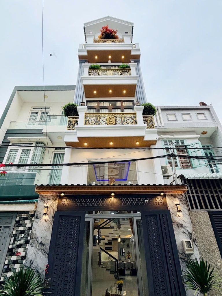 Bán nhà 5 tầng mới phạm văn chiêu (59) sổ hồng riêng
