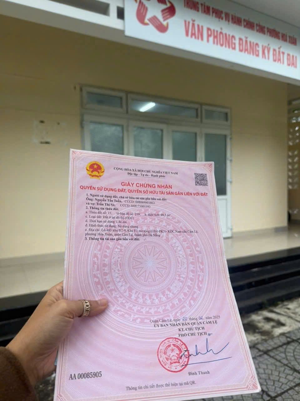 📌📌📌LÀM VIỆC TRỰC TIẾP GIÁ TỐT !!! Bán đất Liêm Lạc 1, Hòa Xuân