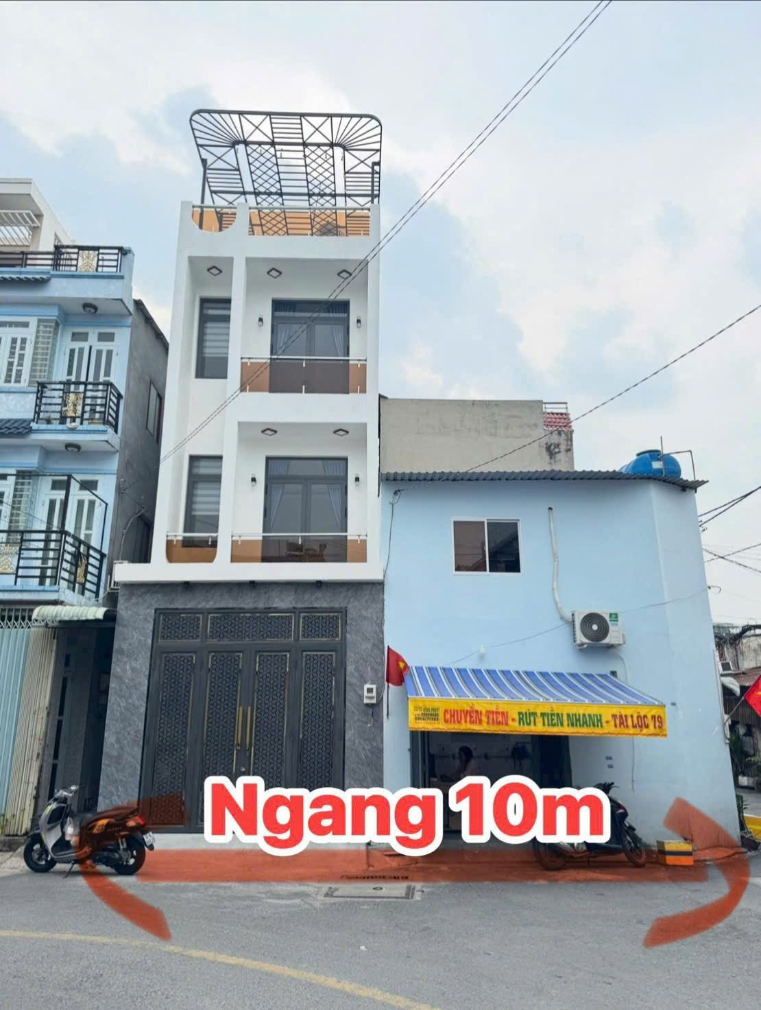 Bán nhà 72m² full thổ cư ngang 4m giá 8.9 tỷ tại Đường Liên Khu 2-5 Phường Tân Thới Hiệp