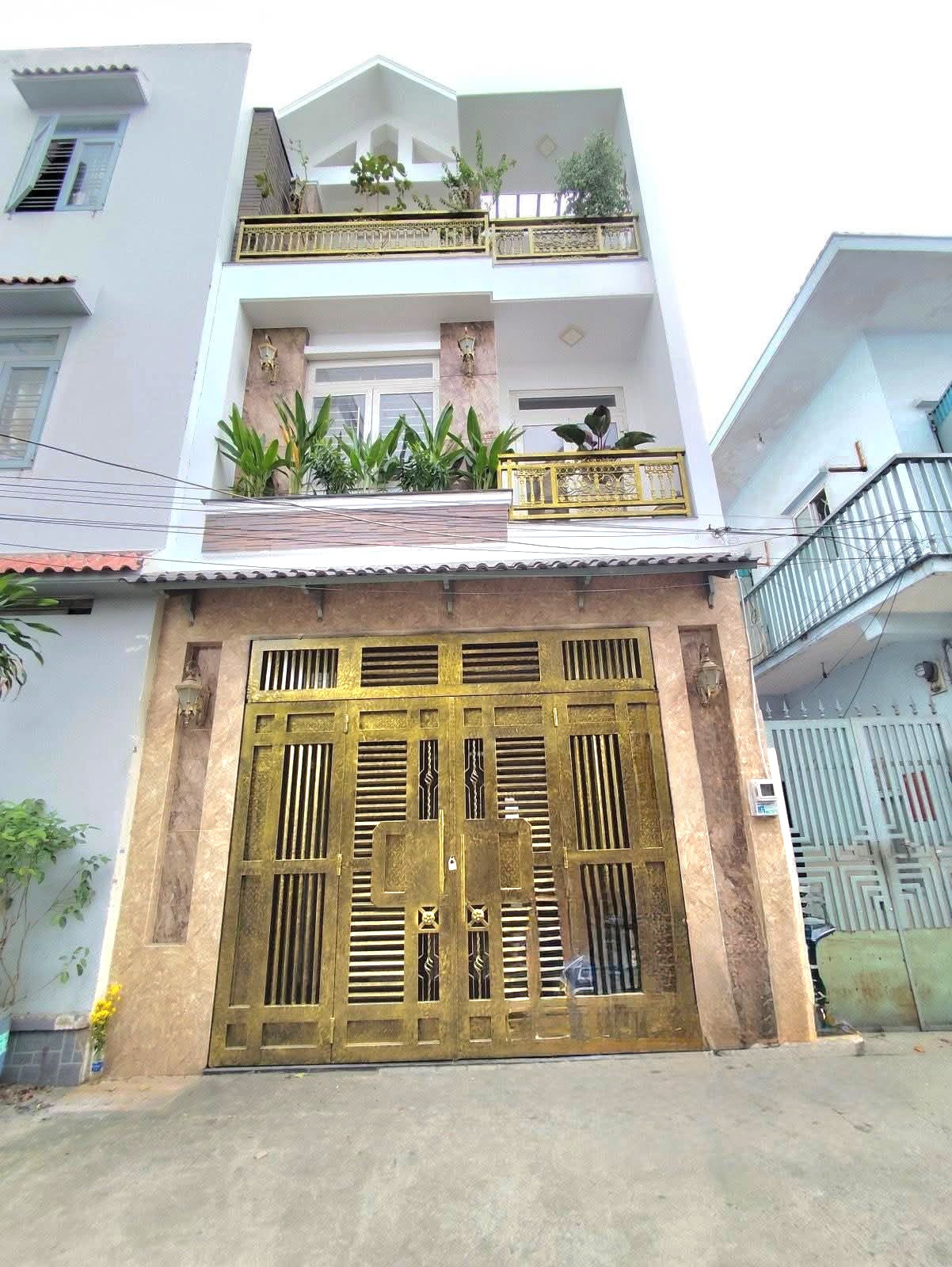 BÁN NHÀ ĐẸP SÁT TÂ.N KỲ TÂN QUÝ - HẺM XE HƠI - 4PN - ( 5X13M )