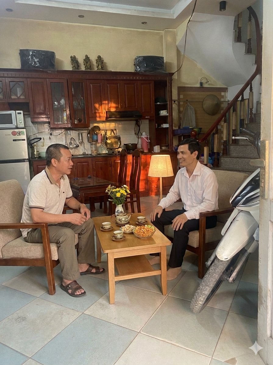 Bán nhà 30.1m² có sẵn 30,1m² thổ cư ngang 3,4m giá 6.5 tỷ tại Đường Lĩnh Nam Phường Vĩnh Hưng