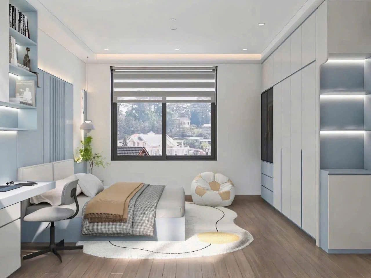 Bán nhà mới xây mặt tiền đường nhựa thông - ảnh 3